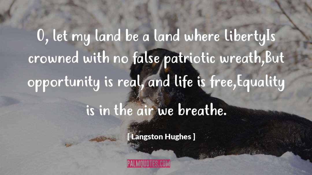 14 August Patriotic quotes by Langston Hughes