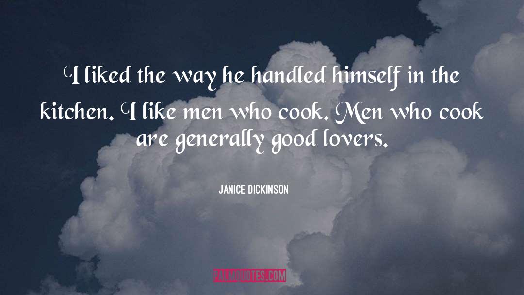 1488 Kitchen quotes by Janice Dickinson