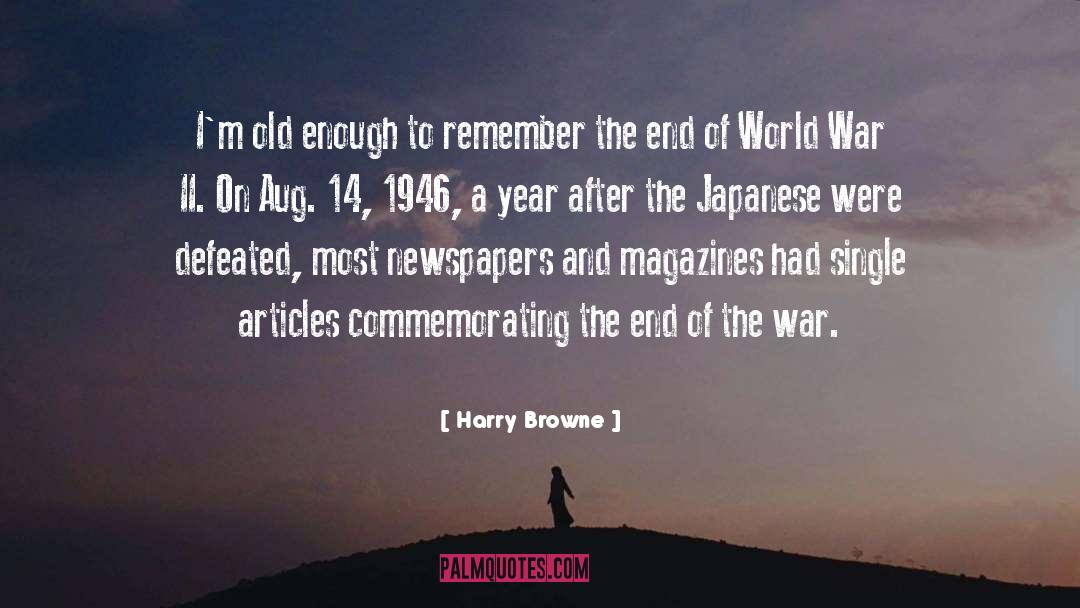 14th Aug quotes by Harry Browne