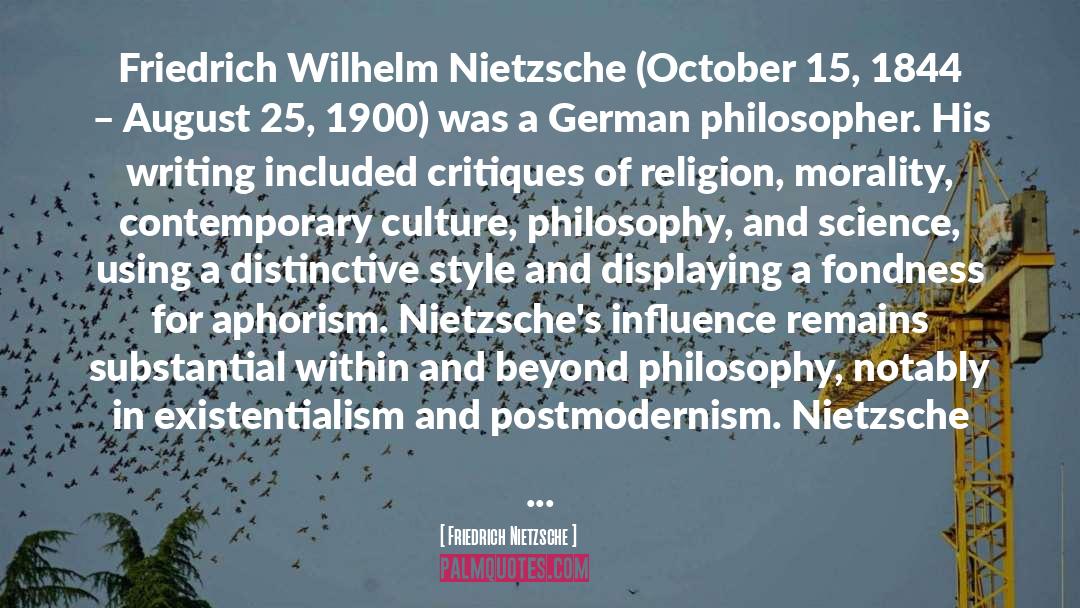 15 quotes by Friedrich Nietzsche