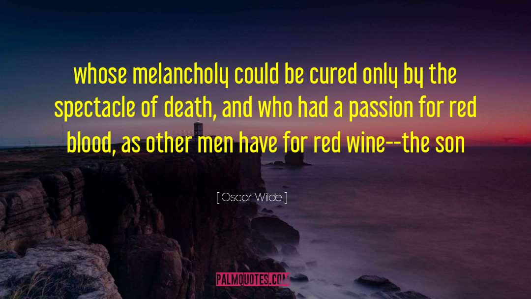 15 Red Wine quotes by Oscar Wilde