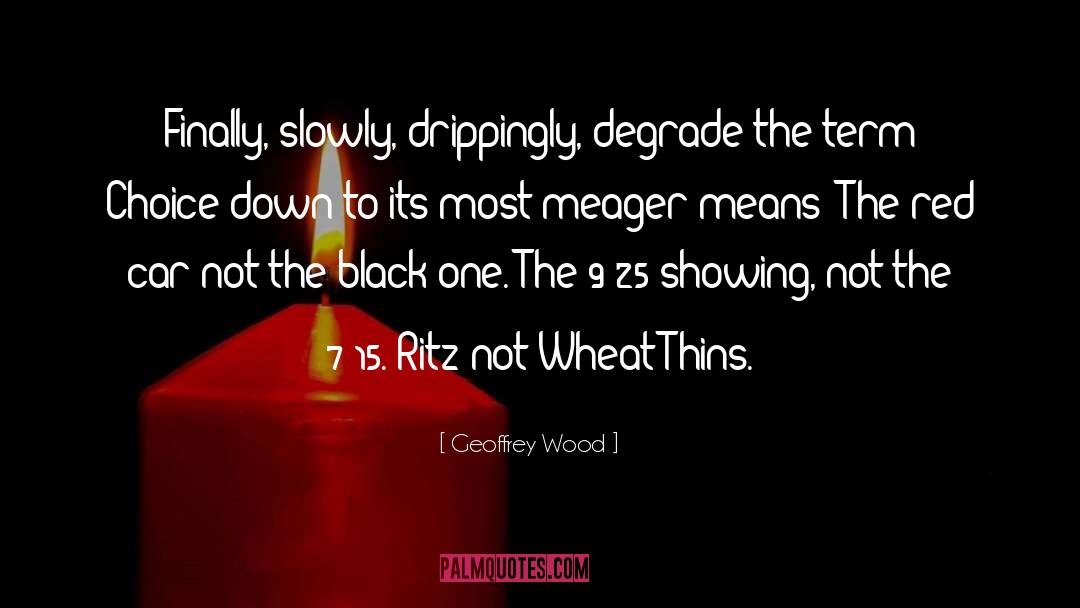 15 Red Wine quotes by Geoffrey Wood