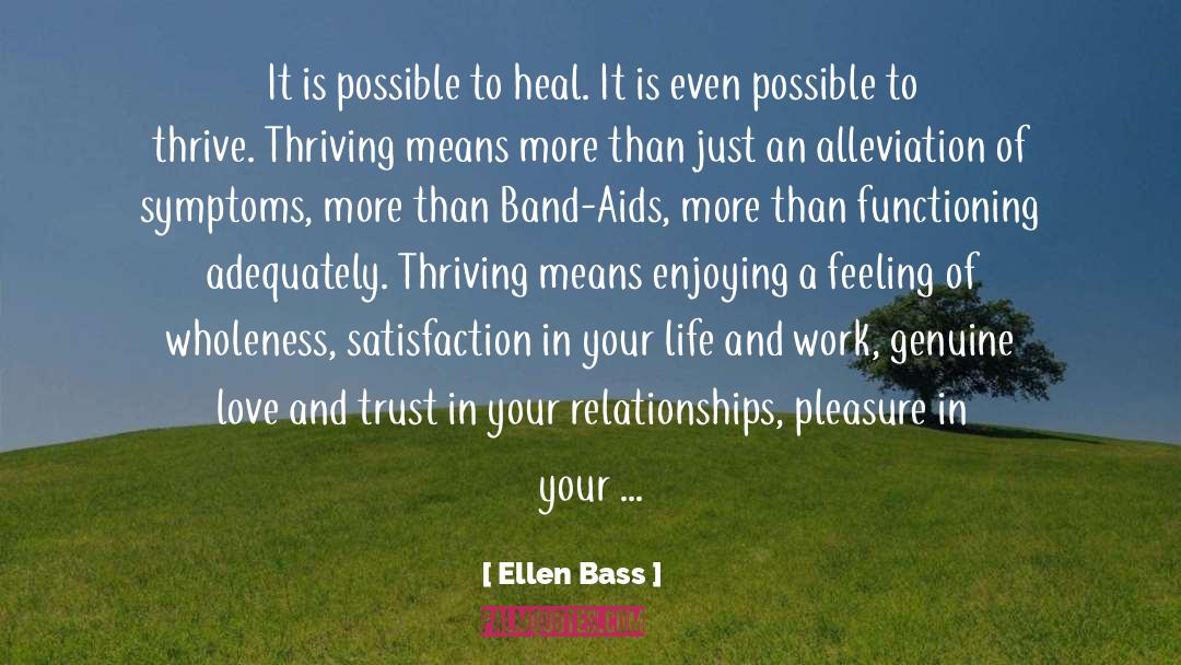 150 Trust quotes by Ellen Bass