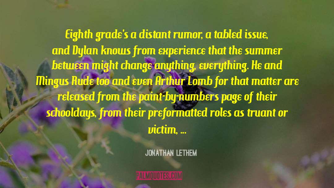 151 quotes by Jonathan Lethem