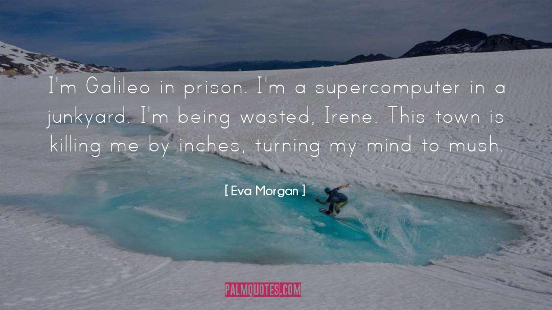 156 Inches quotes by Eva Morgan