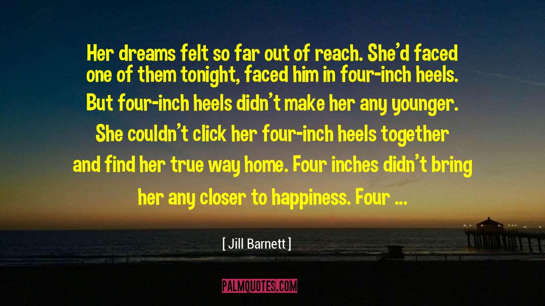 156 Inches quotes by Jill Barnett