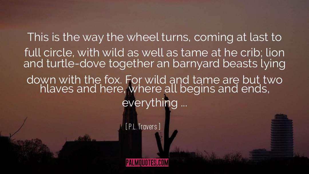 15in Wheel quotes by P.L. Travers
