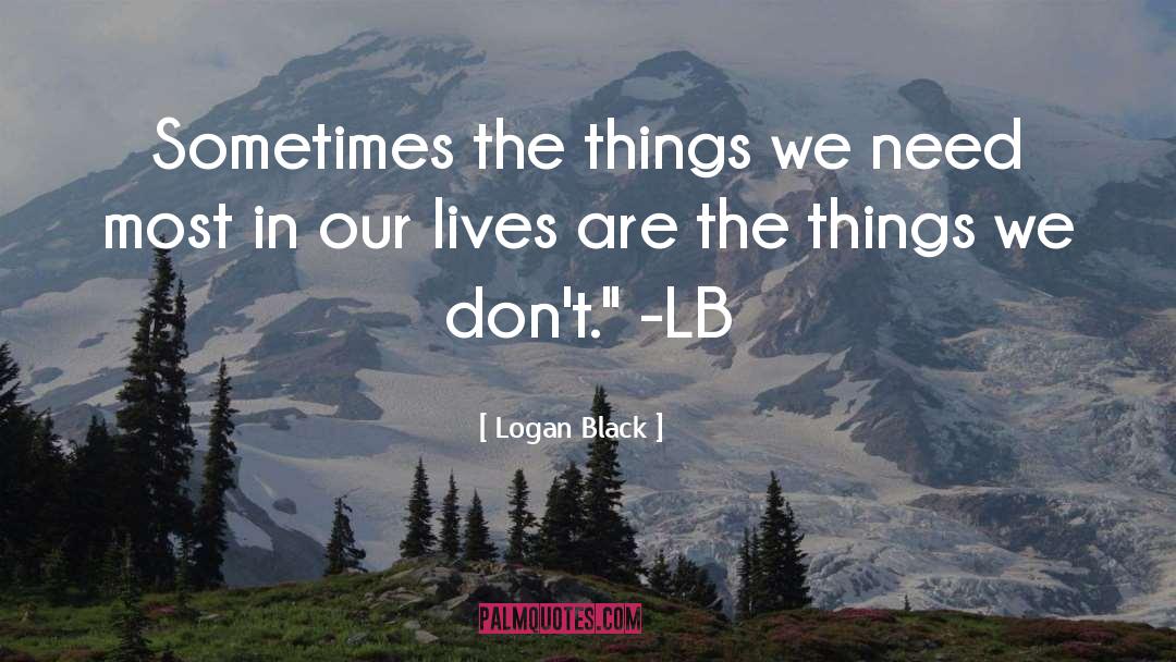 1799 Logan quotes by Logan Black
