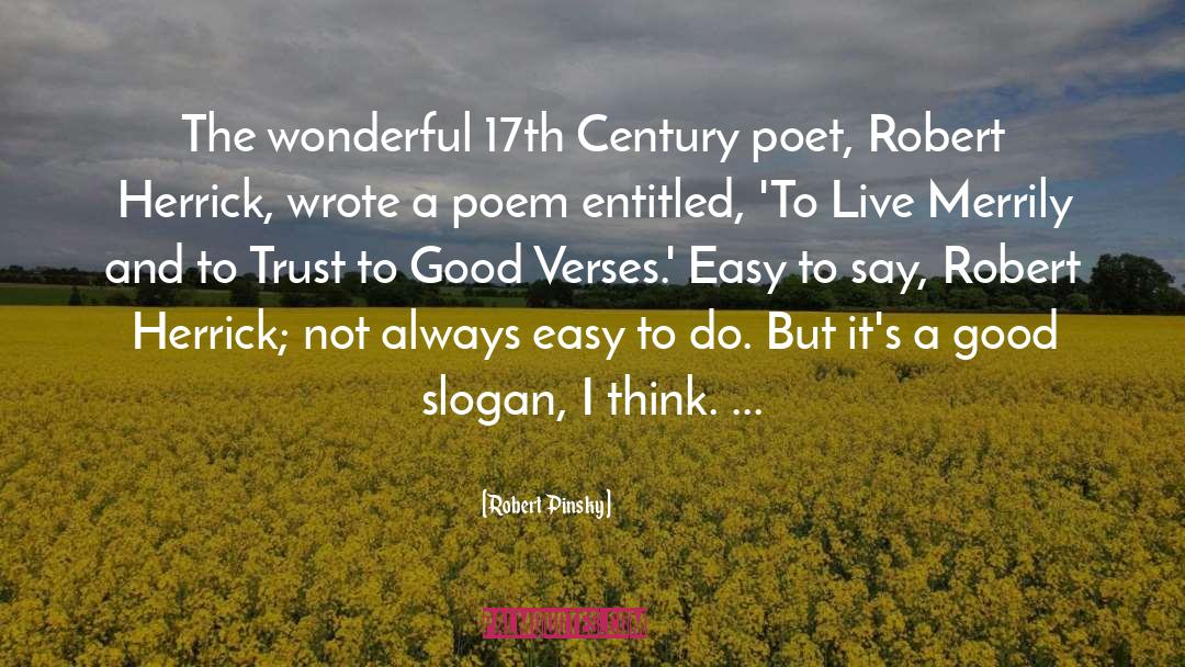 17th Century France quotes by Robert Pinsky