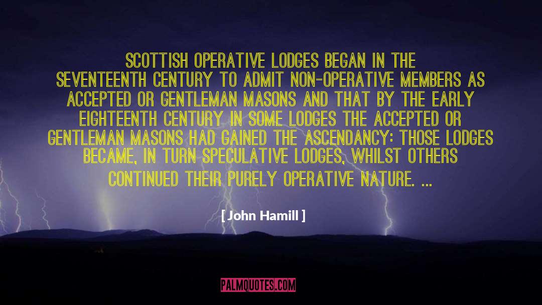 17th Century Scotland quotes by John Hamill