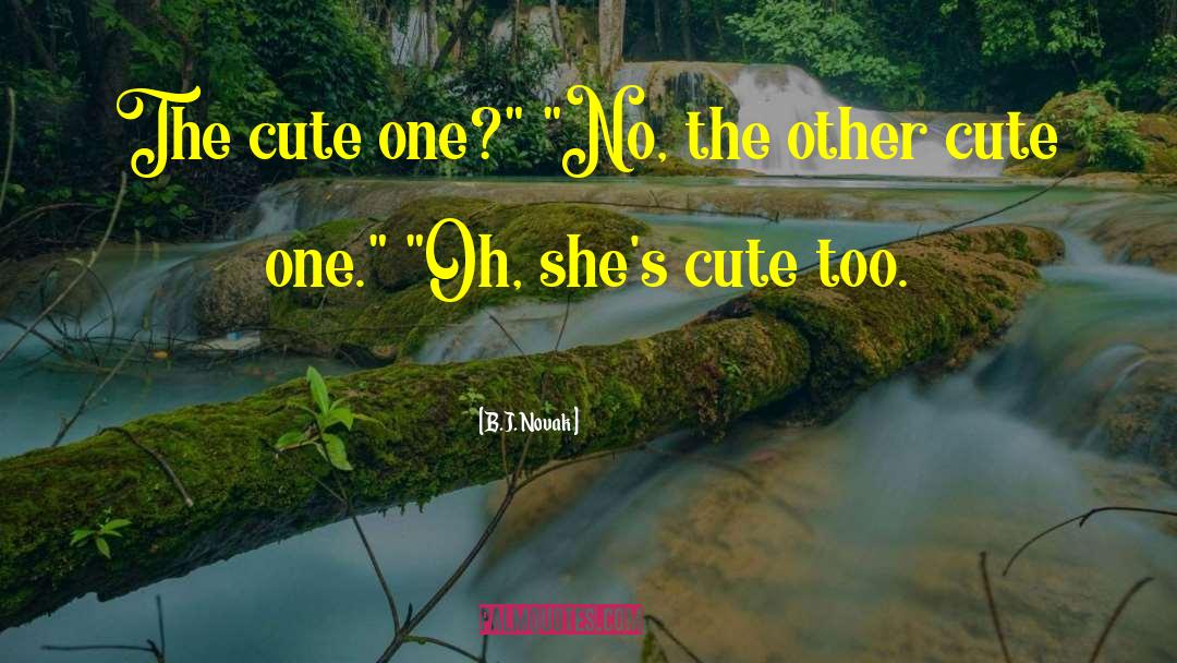 18 Cute Love quotes by B.J. Novak