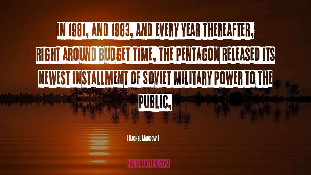 1815 Military quotes by Rachel Maddow
