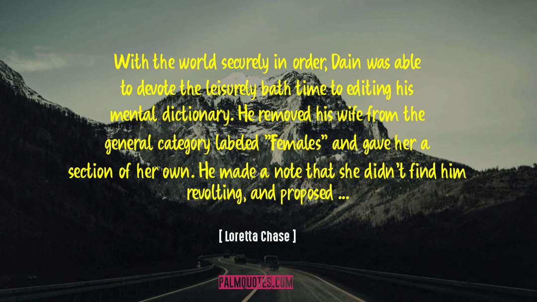 1826 Dictionary quotes by Loretta Chase