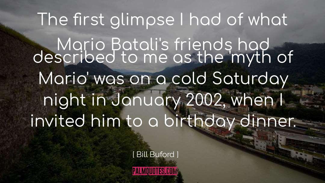 18th Birthday quotes by Bill Buford