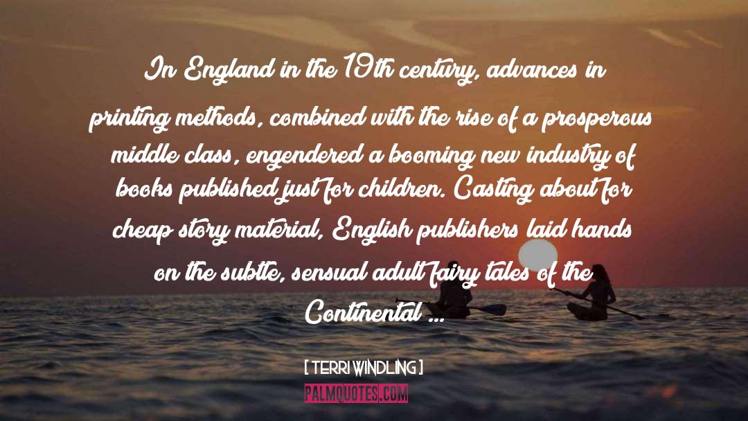 18th Century England quotes by Terri Windling