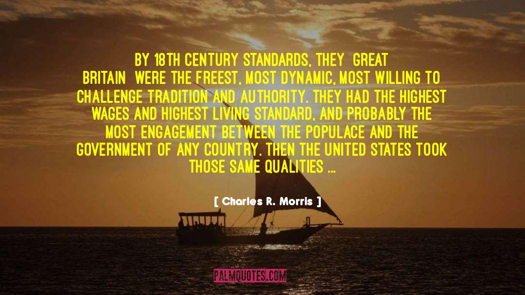 18th Century quotes by Charles R. Morris