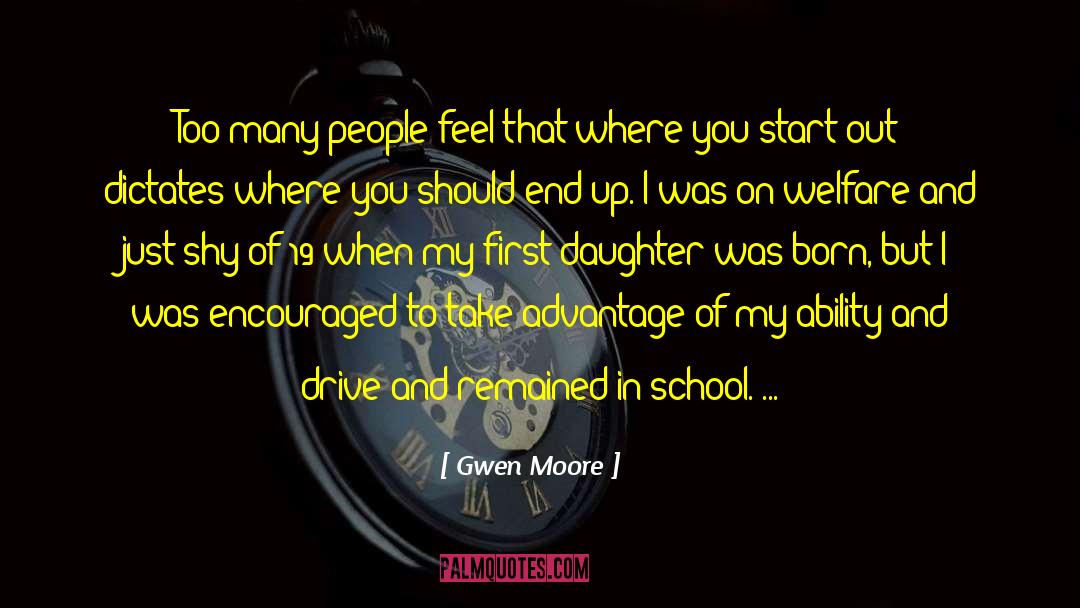 19 quotes by Gwen Moore