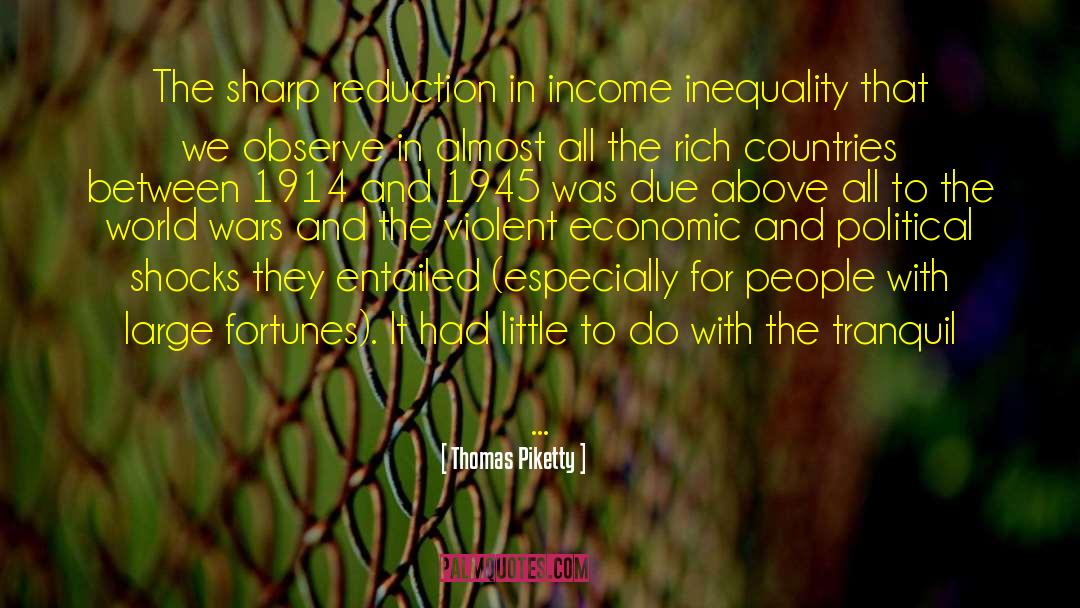 1914 quotes by Thomas Piketty