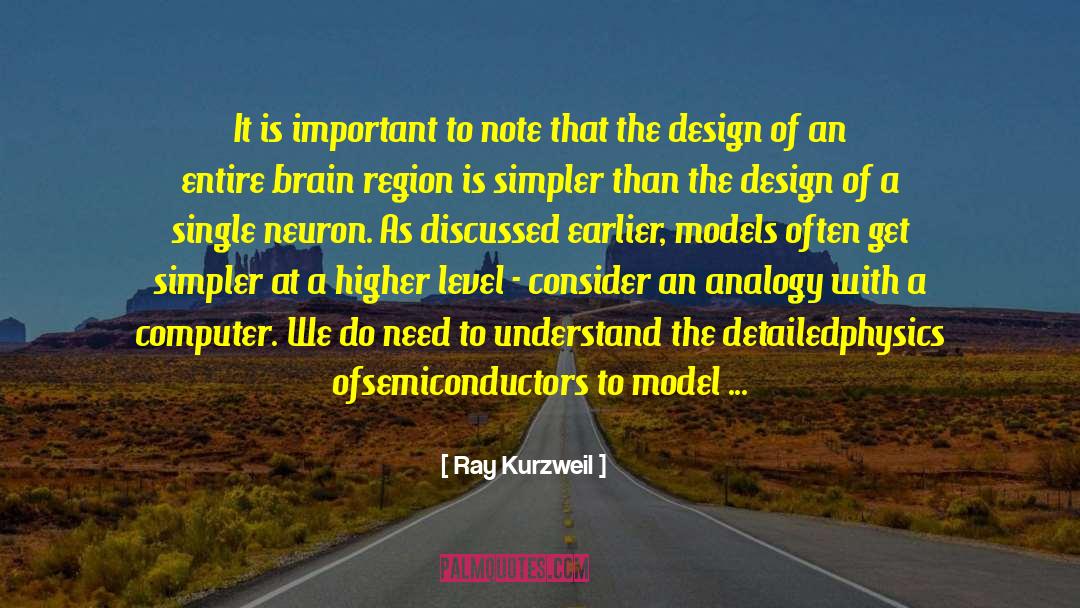 1924 Model quotes by Ray Kurzweil