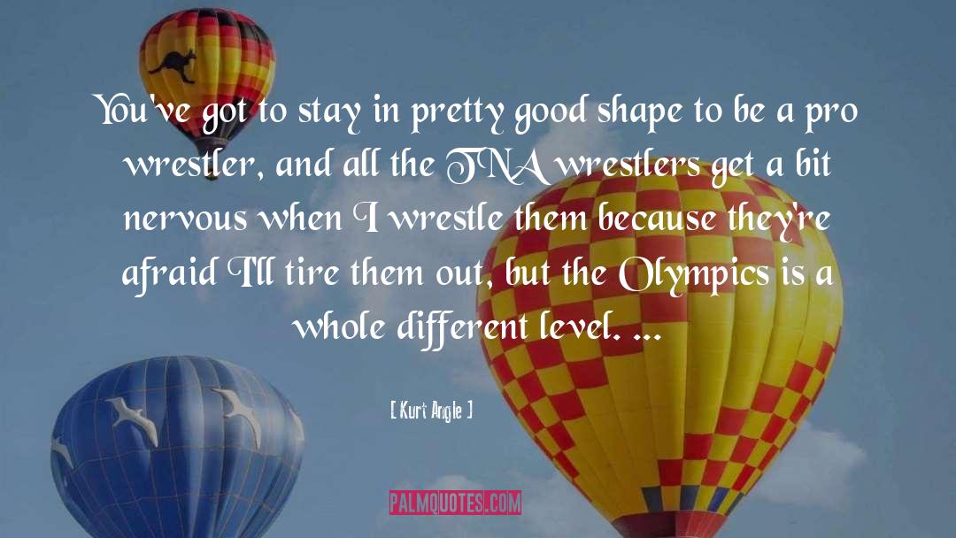 1936 Olympics quotes by Kurt Angle