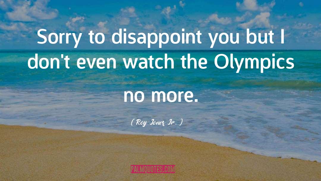 1936 Olympics quotes by Roy Jones Jr.