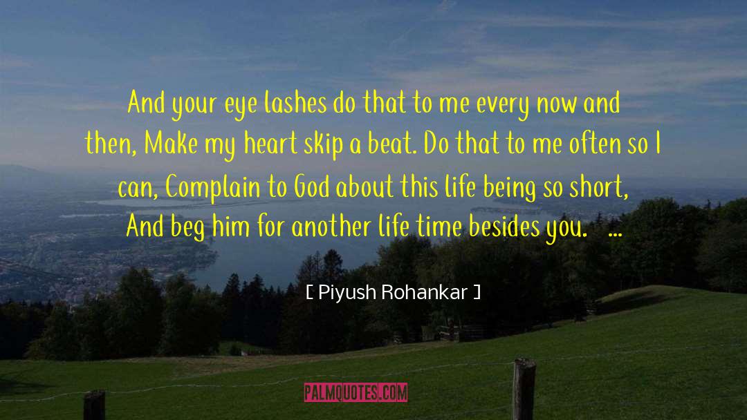 1940s Short Love quotes by Piyush Rohankar