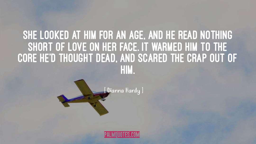 1940s Short Love quotes by Dianna Hardy