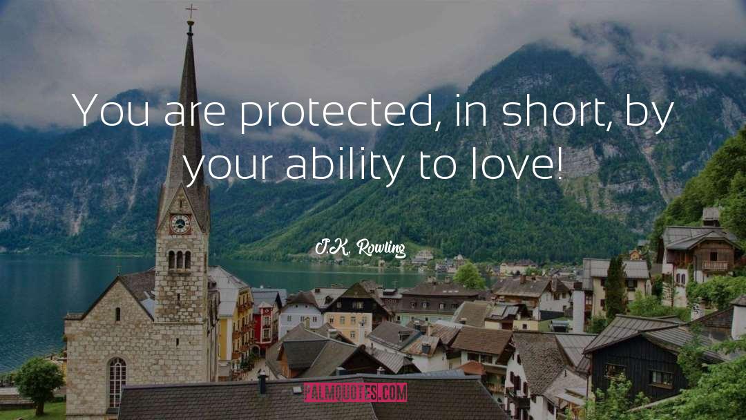 1940s Short Love quotes by J.K. Rowling