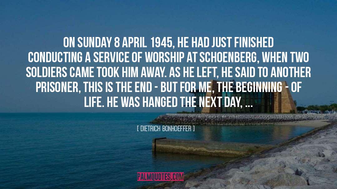 1945 quotes by Dietrich Bonhoeffer
