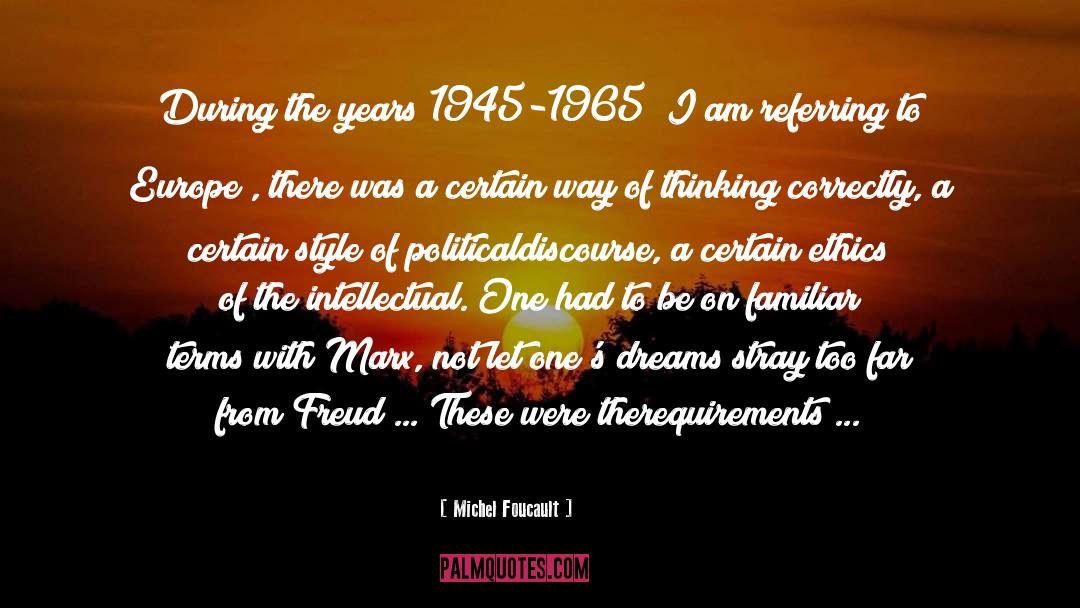 1945 quotes by Michel Foucault