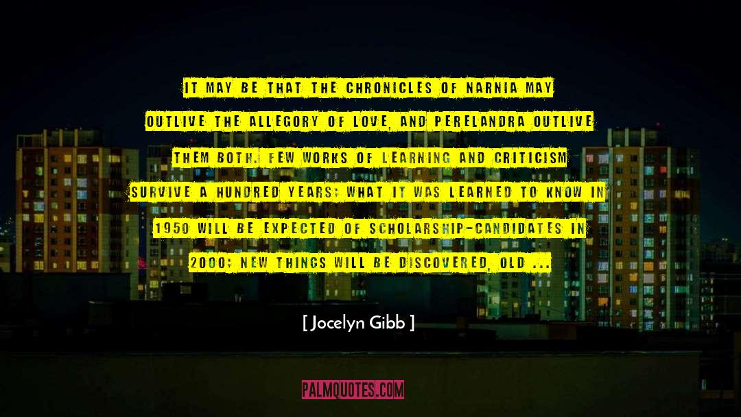 1950 quotes by Jocelyn Gibb