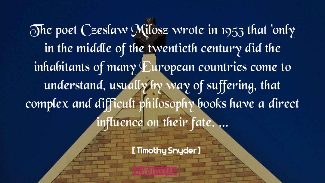 1953 quotes by Timothy Snyder
