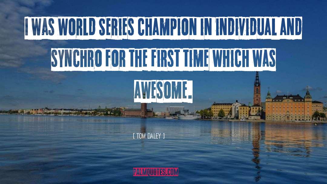 1954 World Series quotes by Tom Daley