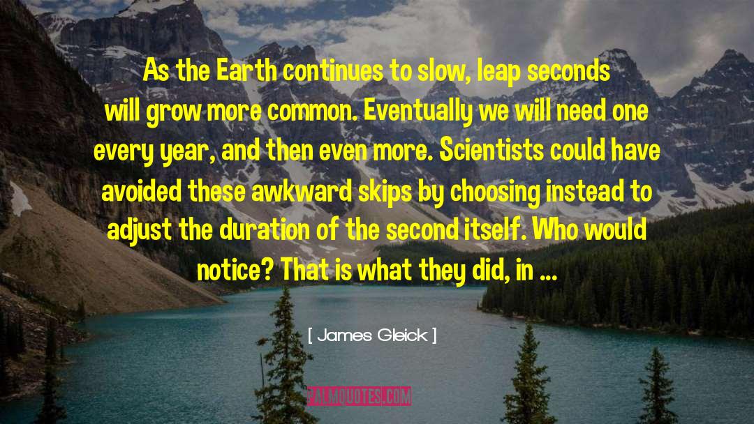 1955 quotes by James Gleick