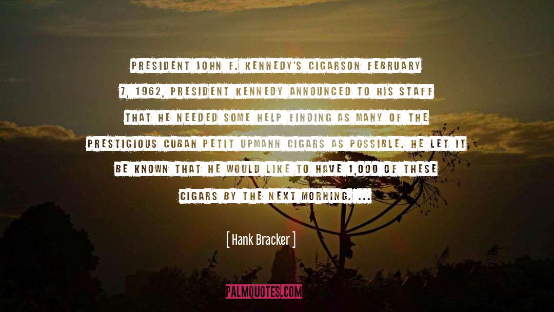 1962 quotes by Hank Bracker