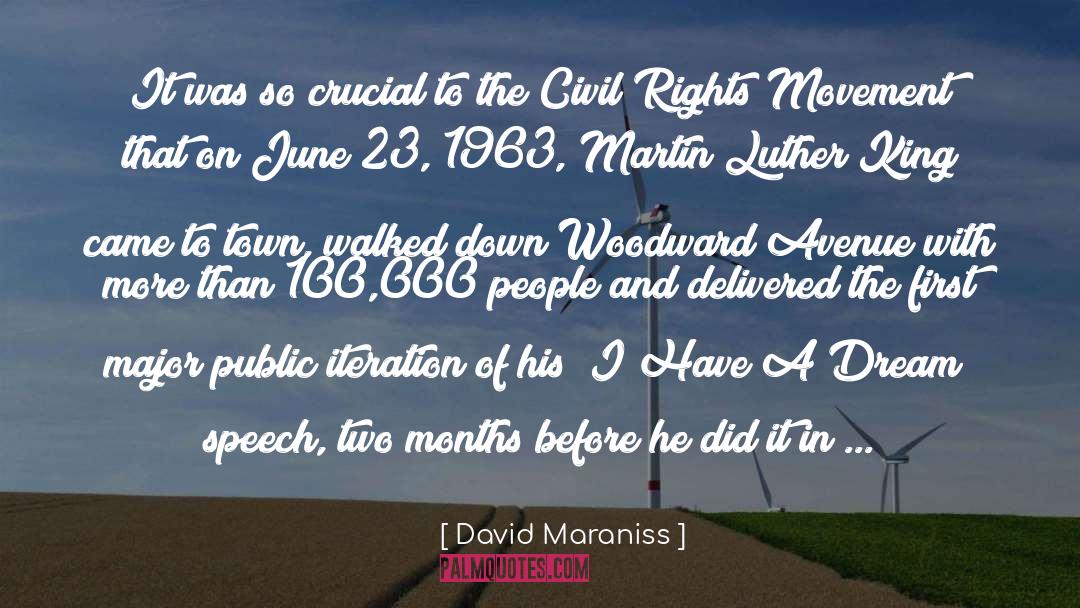 1963 quotes by David Maraniss