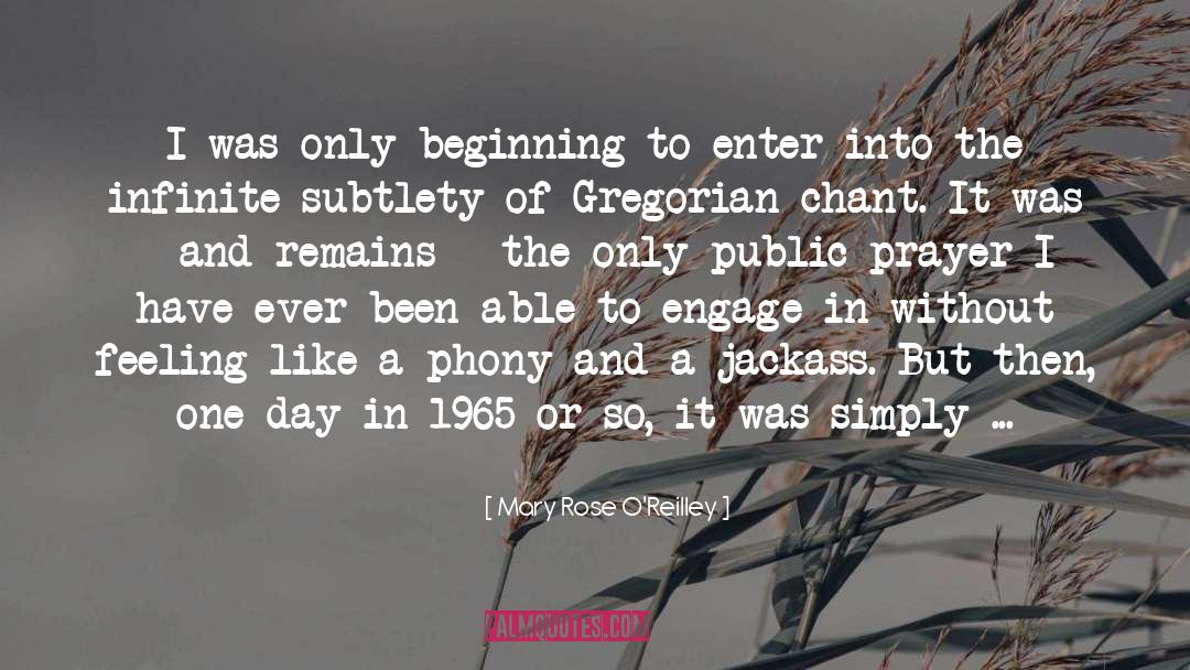 1965 quotes by Mary Rose O'Reilley