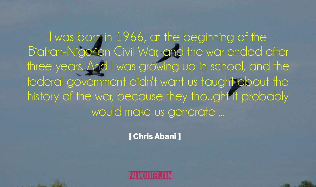 1966 quotes by Chris Abani