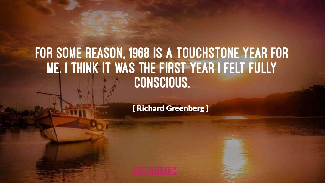 1968 quotes by Richard Greenberg