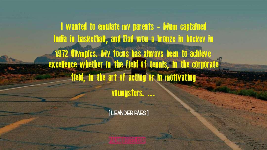 1972 quotes by Leander Paes