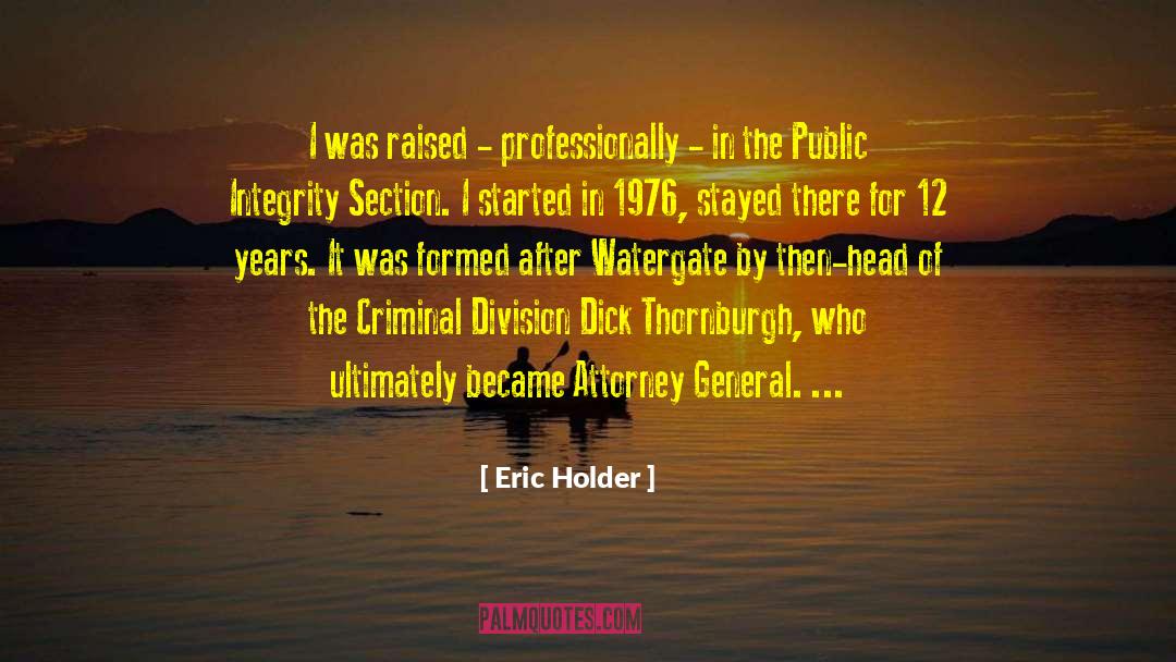 1976 quotes by Eric Holder