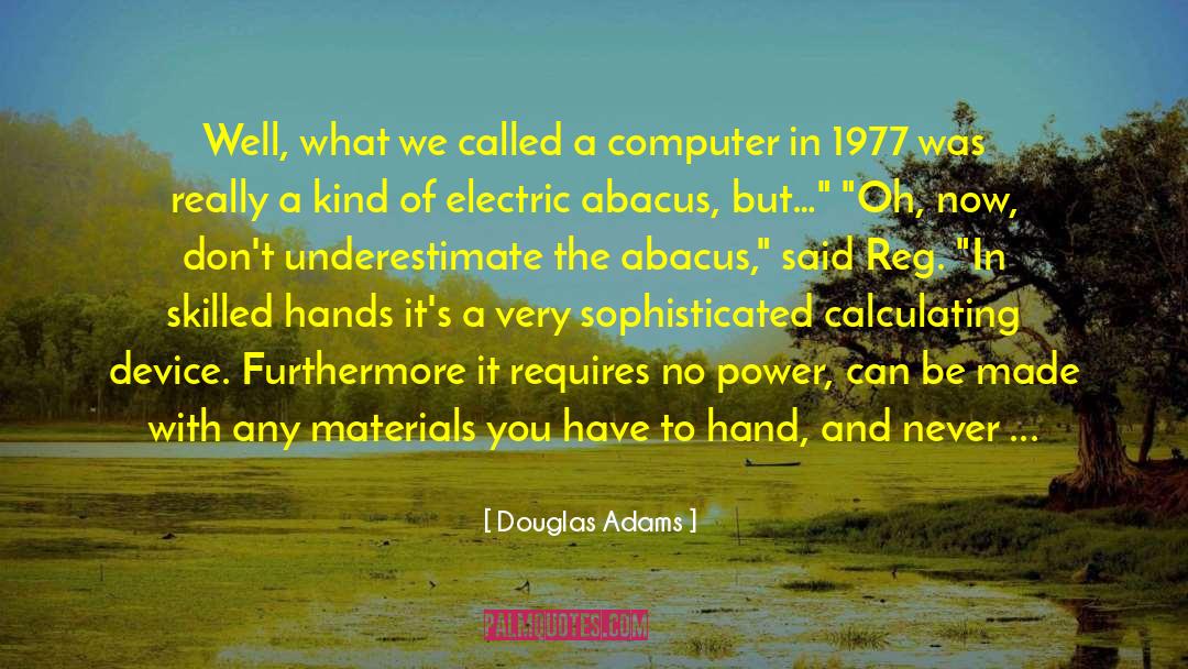 1977 quotes by Douglas Adams