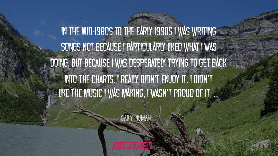 1980s quotes by Gary Numan