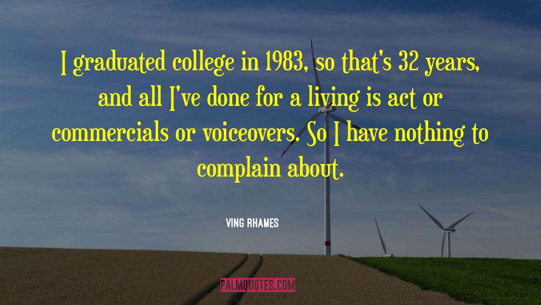 1983 quotes by Ving Rhames