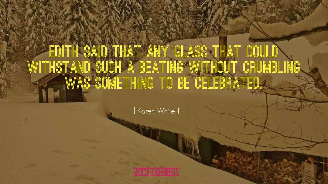 1984 Glass Paperweight Quote quotes by Karen White
