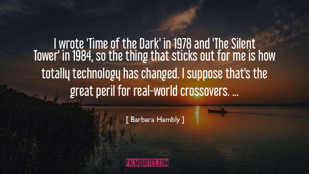 1984 quotes by Barbara Hambly