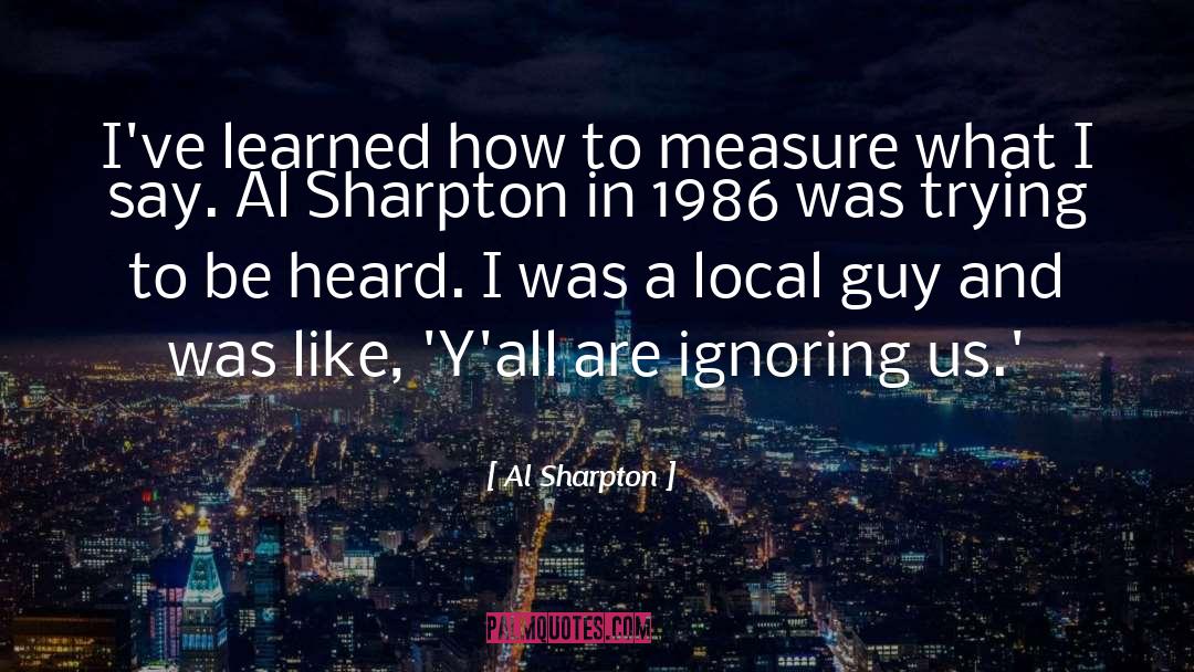 1986 quotes by Al Sharpton