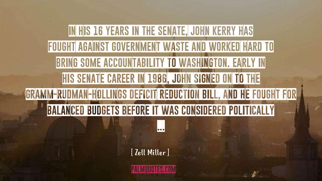 1986 quotes by Zell Miller