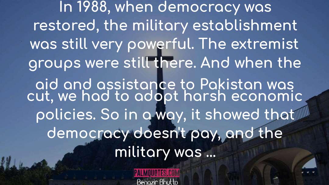 1988 quotes by Benazir Bhutto