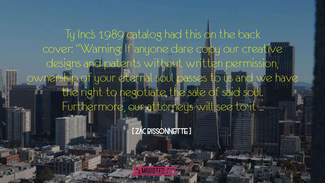 1989 quotes by Zac Bissonnette